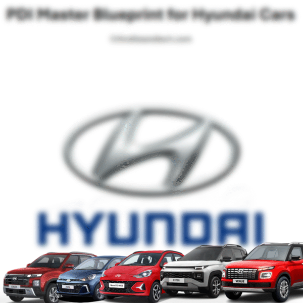 Pre-Delivery Inspection for Hyundai Cars