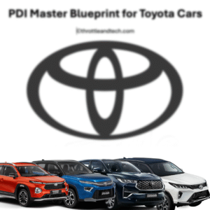 Toyota PDI Master Blueprint