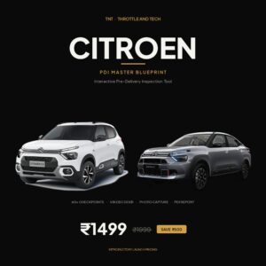 Citroen PDI Master Blueprint - Interactive Pre-Delivery Inspection Tool for C3, C3 Aircross, Basalt | Throttle and Tech