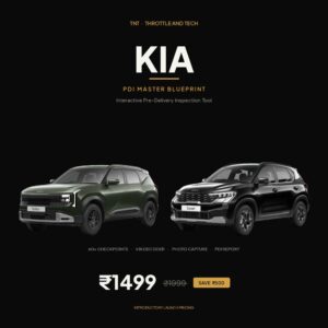 Kia PDI Master Blueprint - Interactive Pre-Delivery Inspection Tool for Seltos, Sonet, Carens | Throttle and Tech