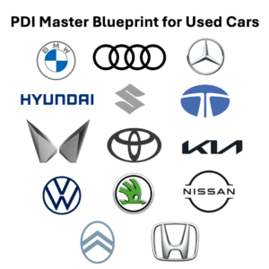 PDI Checklist for inspecting used cars