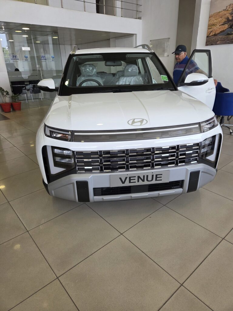 Hyundai Venue owned by Saksham