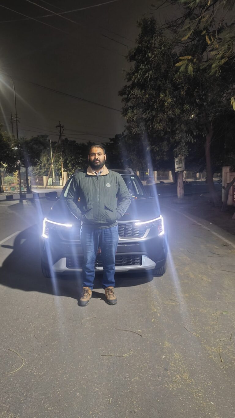 Kia Sonet owned by Manjeet