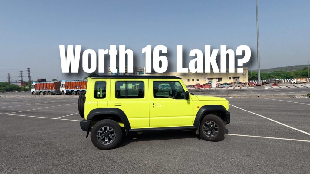 Maruti Suzuki Jimny 5-door AllGrip 2026 — side view