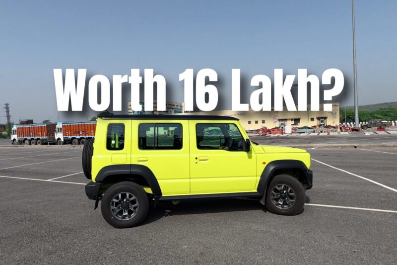 Maruti Suzuki Jimny 5-door AllGrip 2026 — side view