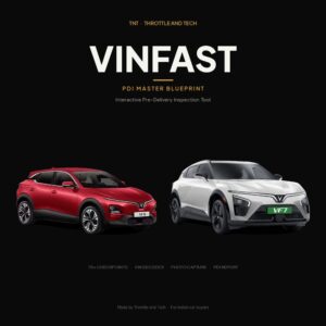 VinFast PDI Master Blueprint - Interactive Pre-Delivery Inspection Tool for VF6, VF7 | Throttle and Tech