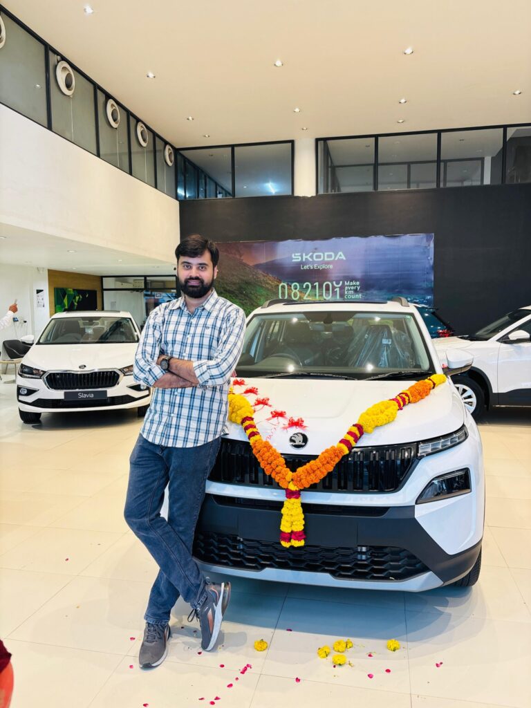 Skoda Kylaq owned by Dhirendra Singh