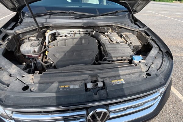 Engine bay inspection of new car