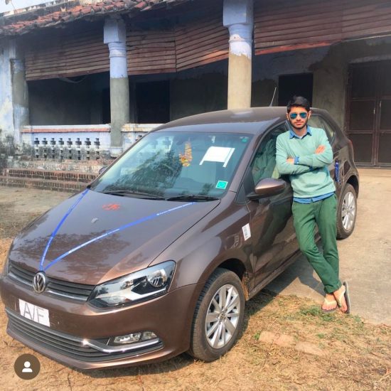 Anant Seth with Volkswagen Polo 1.5 TDI Anant Seth with Volkswagen Polo 1.5 TDI